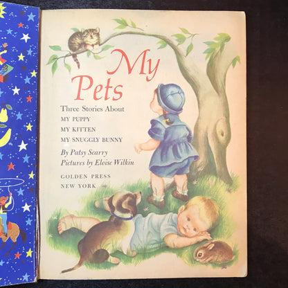 My Pets (Three Stories) - Patsy Scarry - A Print - 1959