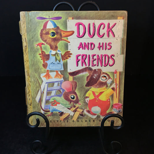 Duck and His Friends - K. and B. Jackson - Pictures by Richard Scarry - A Print - 1949