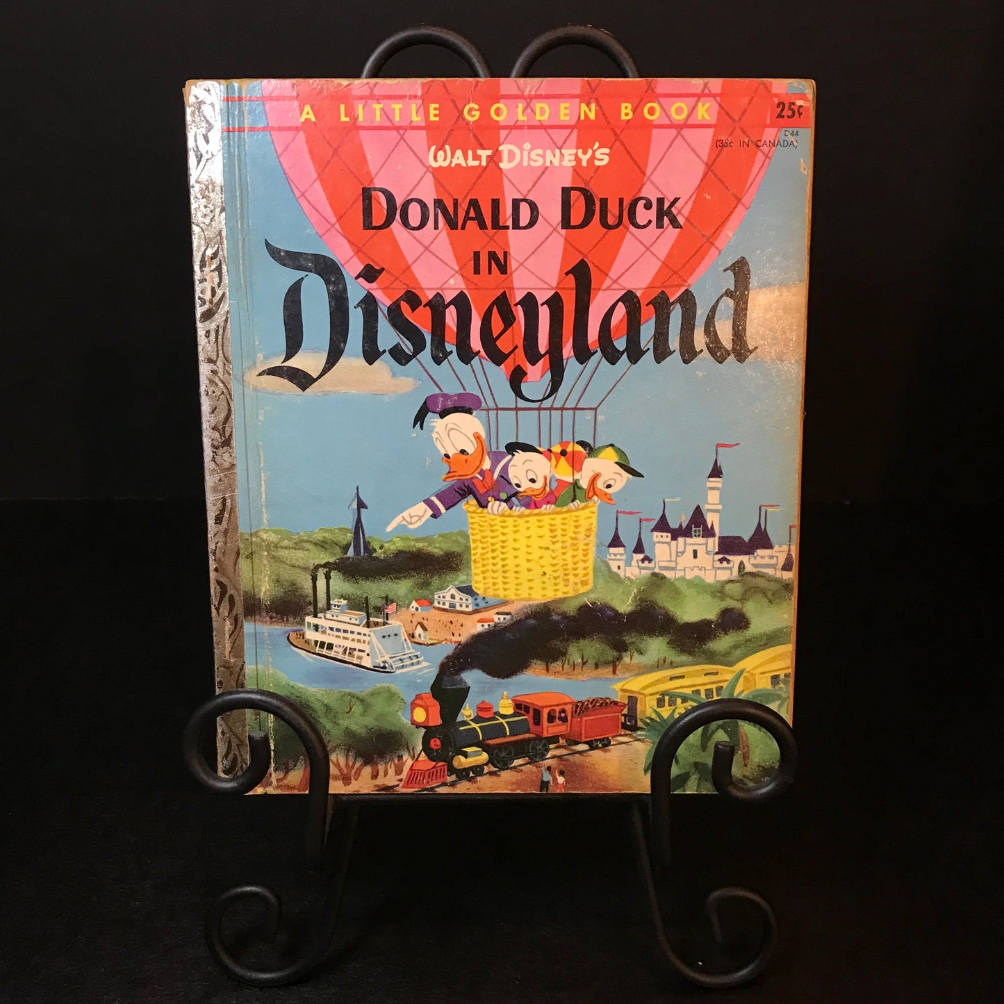 Donald Duck in Disneyland - Annie North Bedford - A Print - 1955