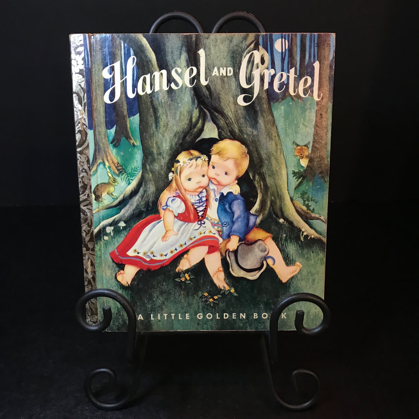 Hansel and Gretel - The Brothers Grimm - A Print - 1954