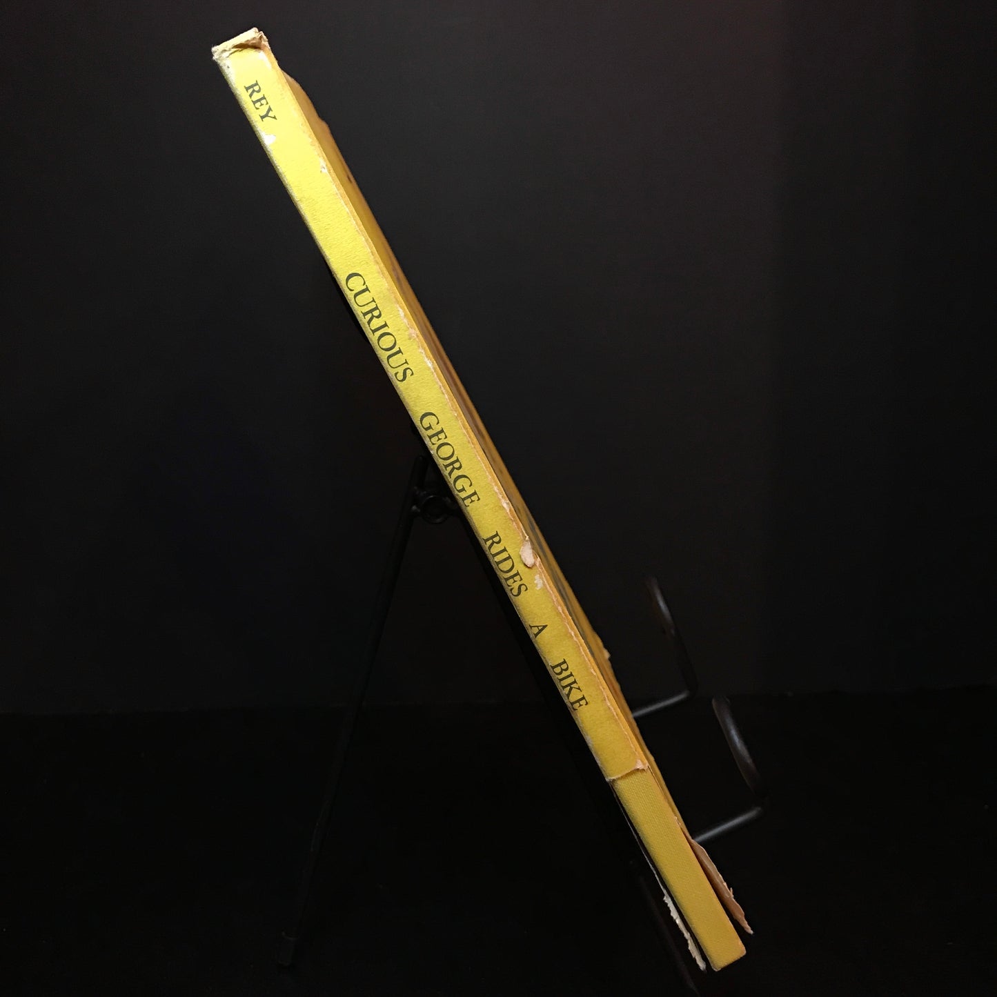 Curious George Rides A Bike - H.A. Rey - 9th Print - Later Reprint - 1966