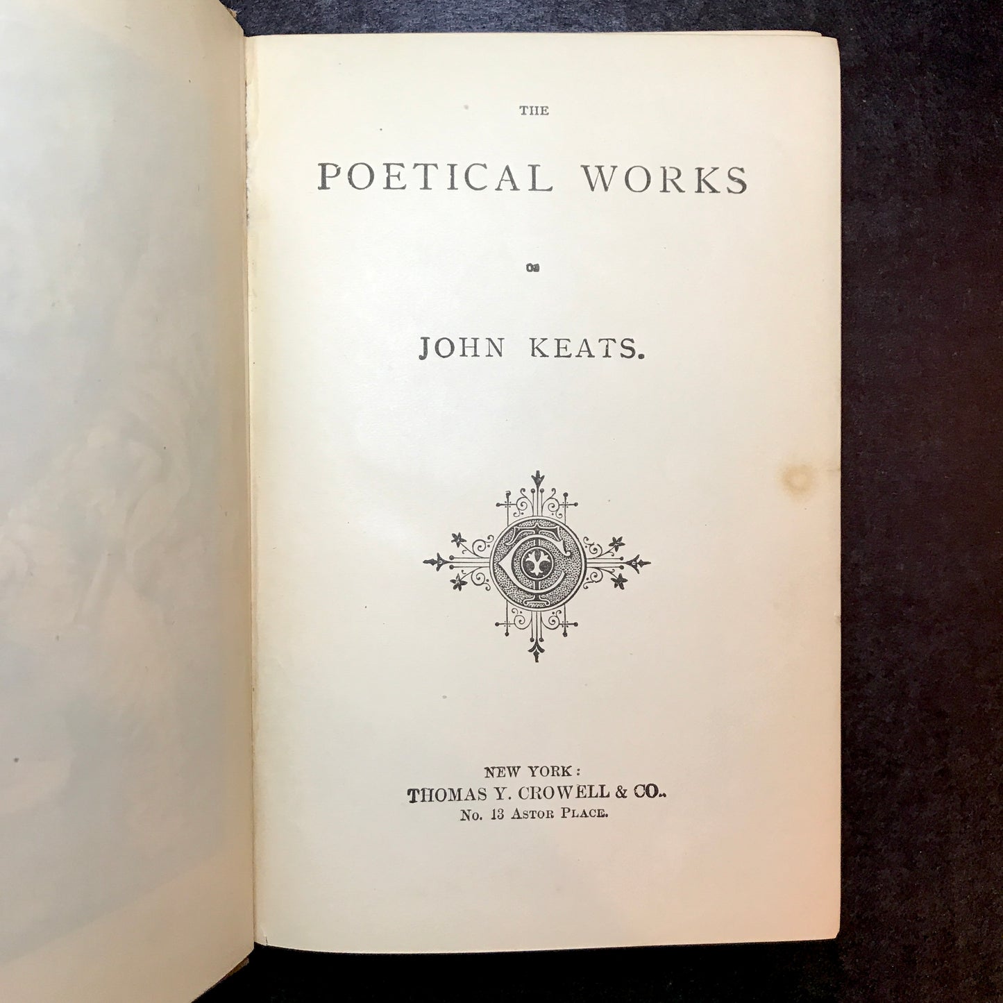 The Poetical Works of John Keats - John Keats - circa 1895