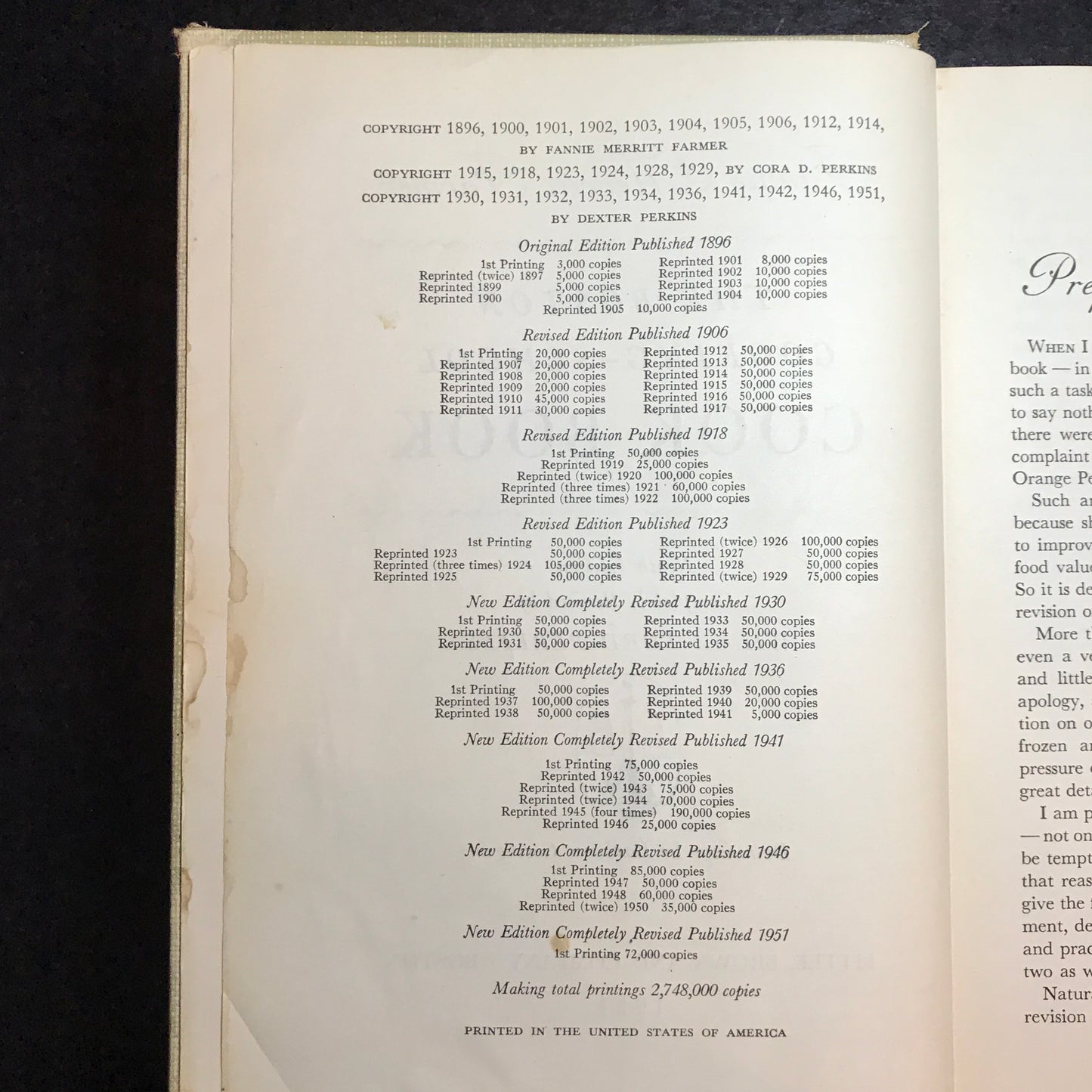 The Boston Cooking-School Book - Fannie Merritt Farmer - 1951