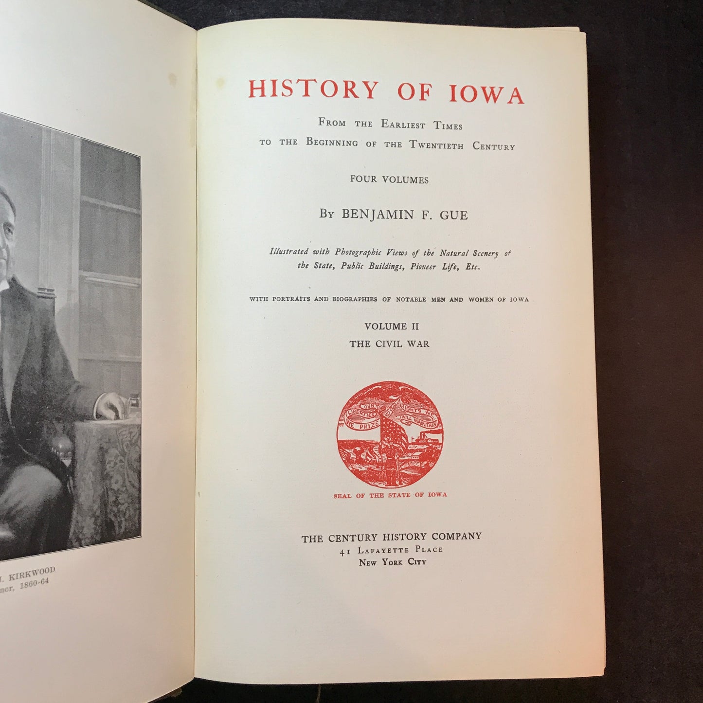 History of Iowa (Volume 2) - Benjamin F. Gue - 1903