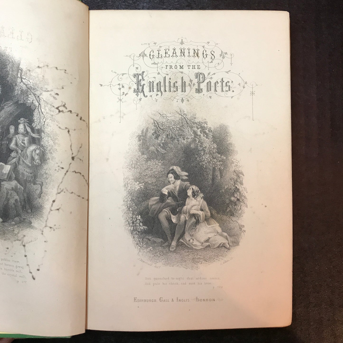 Gleanings from the English Poets - Robert Inglis - c. 1937