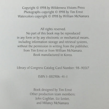 Buffalo River Wilderness - Tim Ernst and William McNamara - Signed by Both Authors - 1998