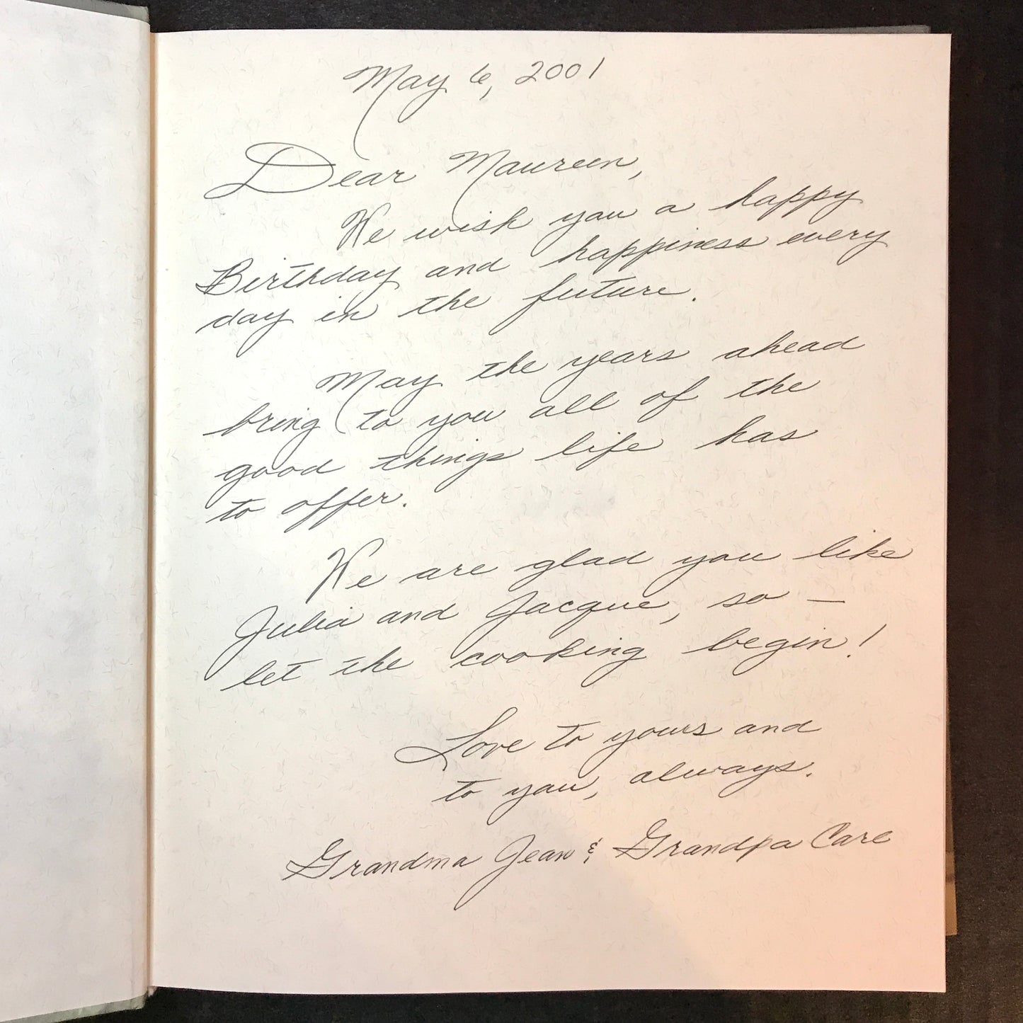 Cooking at Home - Julia Child and Jacques Pepin - 6th Print - Signed 2x - 2000