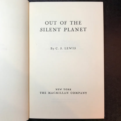 Out of the Silent Planet - C. S. Lewis - 18th Print - 1966