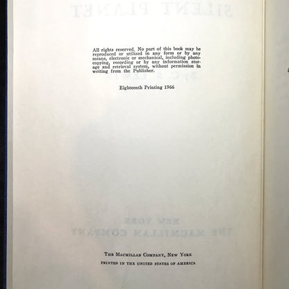 Out of the Silent Planet - C. S. Lewis - 18th Print - 1966