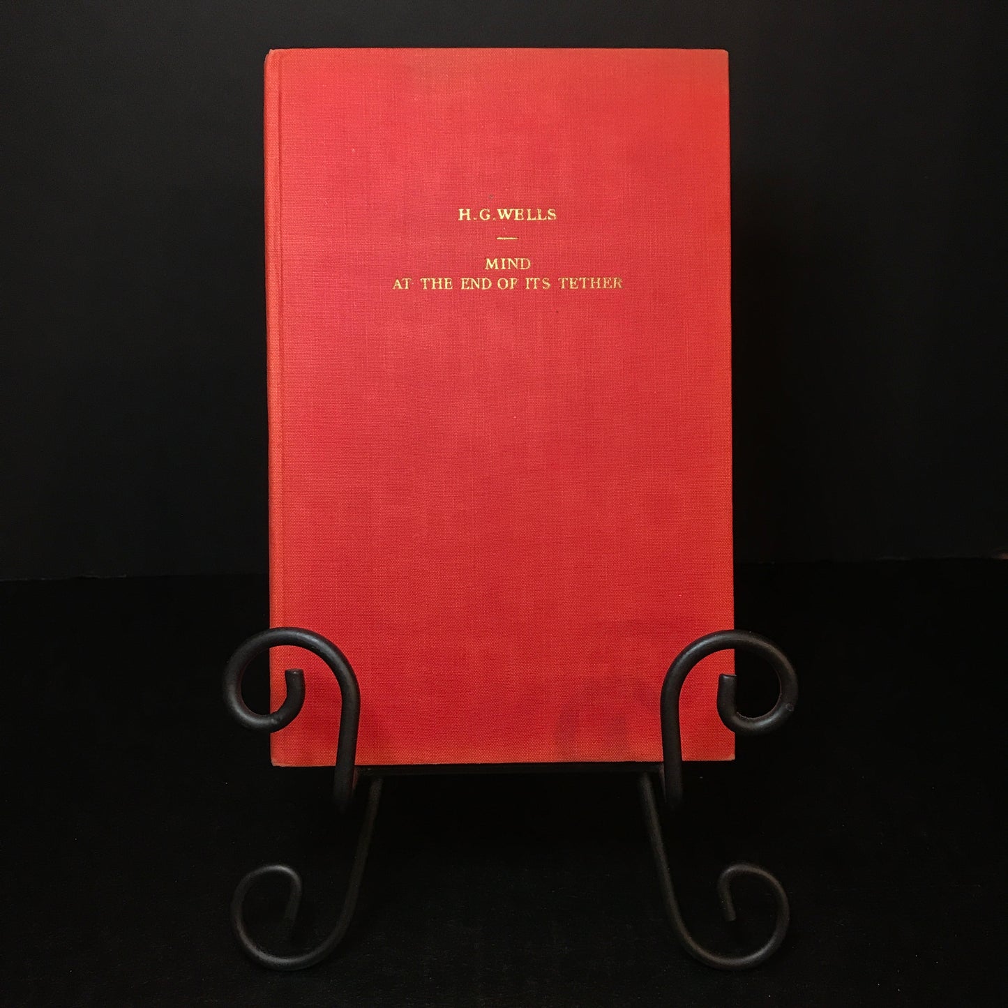 Mind at the End of its Tether - H. G. Wells - First Edition - 1945