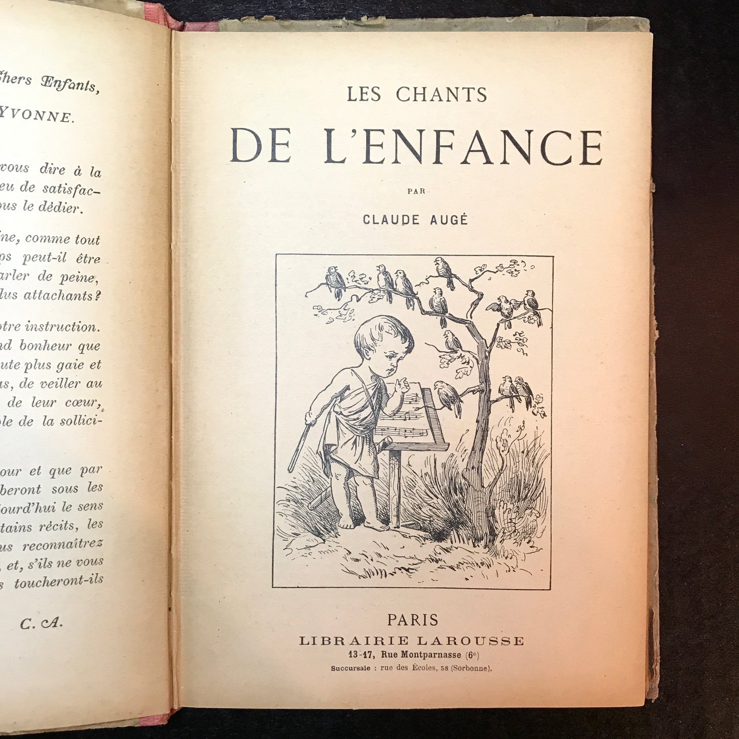 Les Chants de L'Enfance - Claude Auge - c. 1917