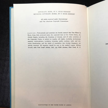 The Moon is Blue - F. Hugh Herbert - First Edition - 1951