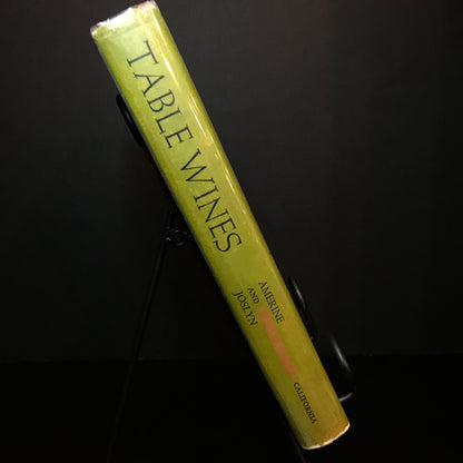 Table Wines - M. A. Amerine and M. A. Joslyn - 1951