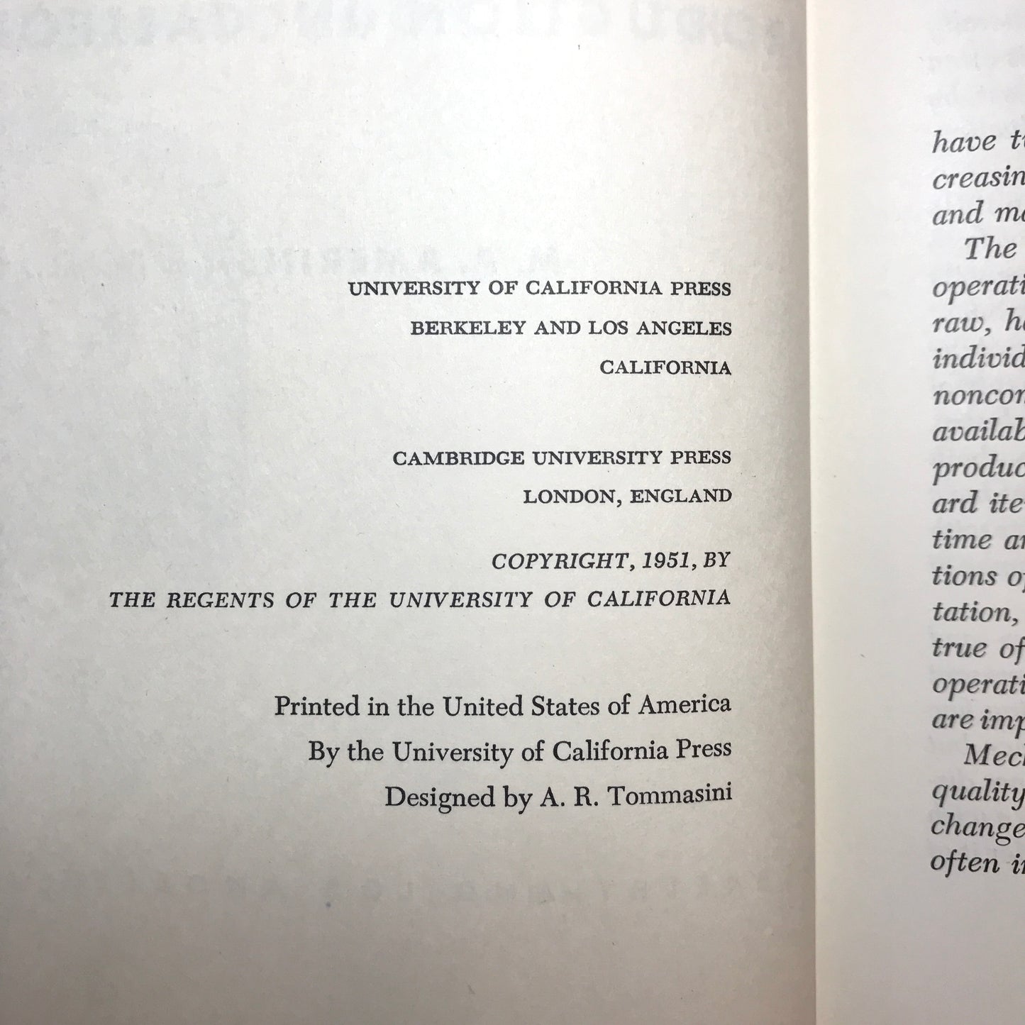 Table Wines - M. A. Amerine and M. A. Joslyn - 1951