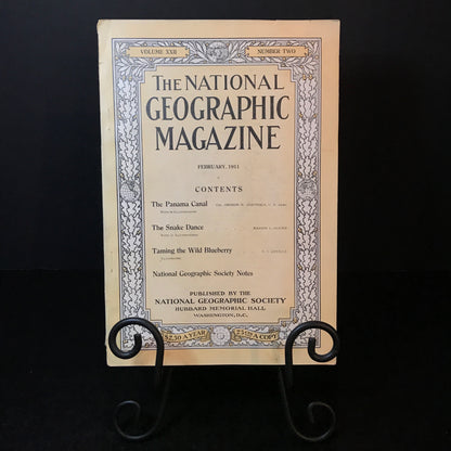 The National Geographic Magazine - Published by The National Geographic Society - Feb. 1911