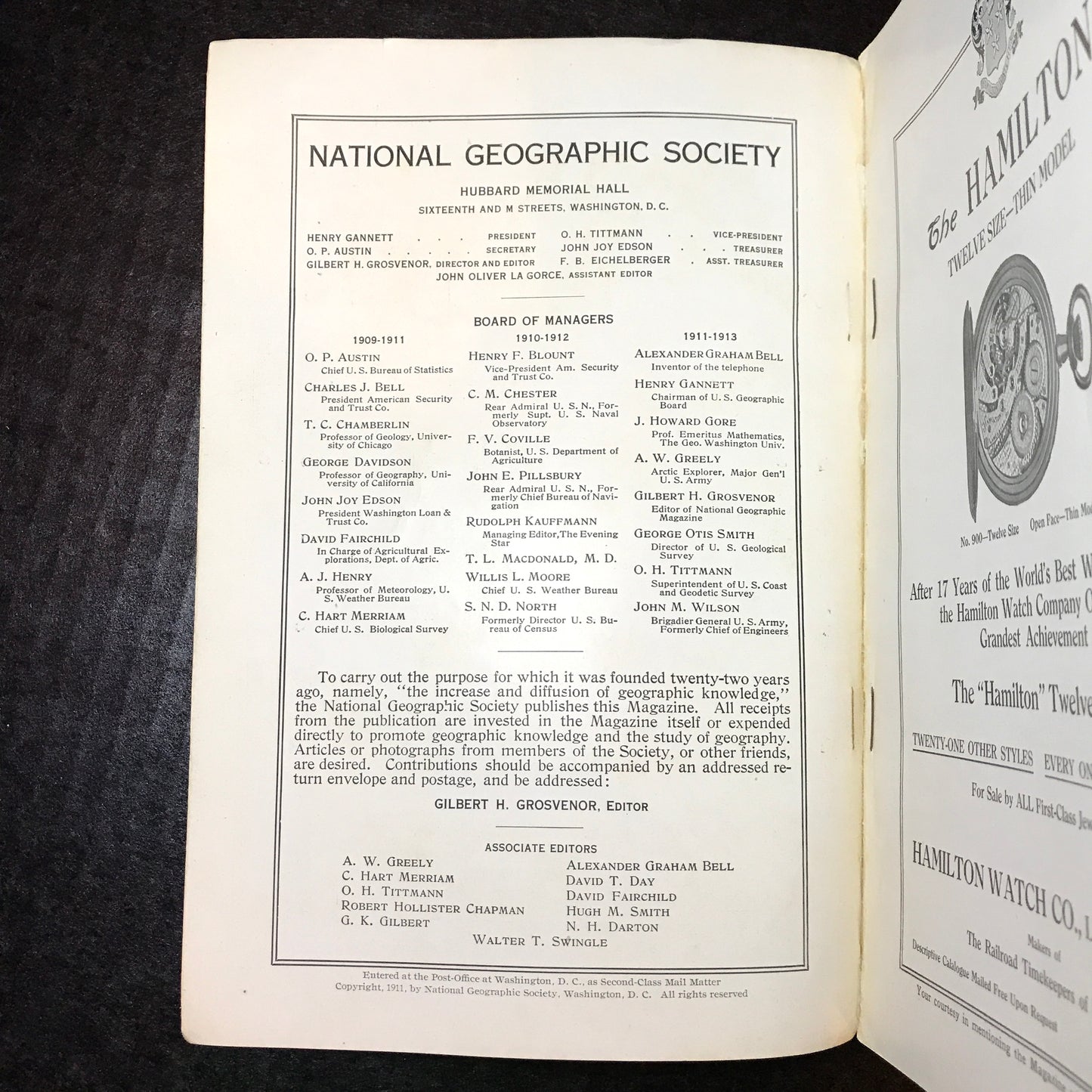 The National Geographic Magazine - Published by The National Geographic Society - Feb. 1911