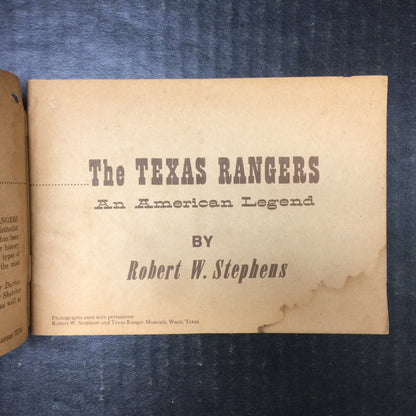 The Texas Rangers: An American Legend - Robert W. Stephens - 1973