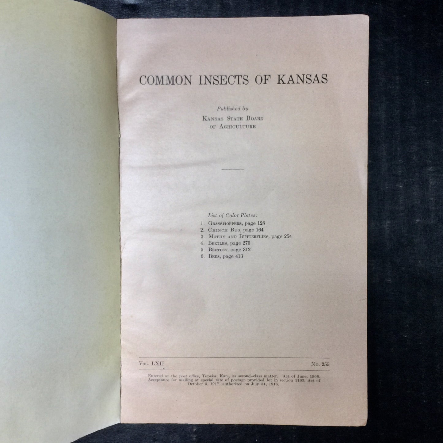 Insects in Kansas - Roger C. Smith - 1943