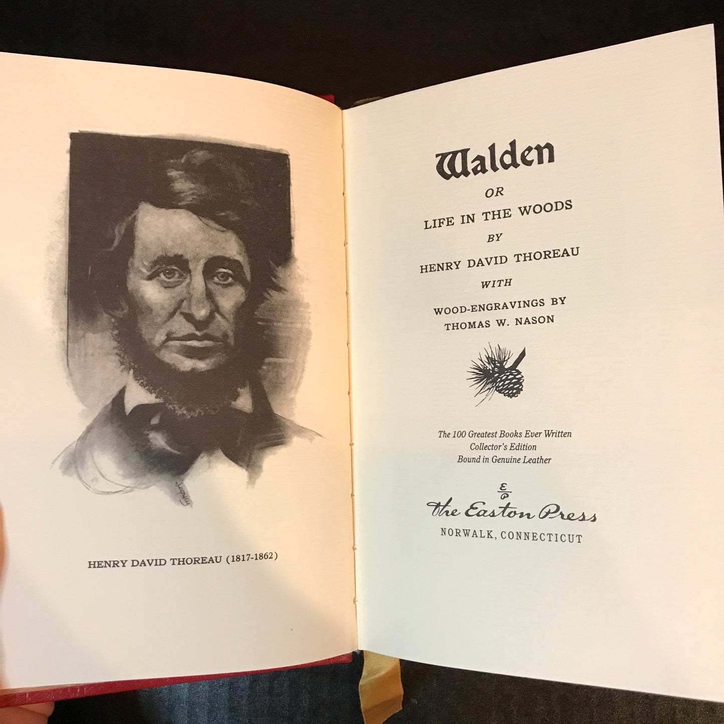 Walden - Henry David Thoreau - Easton Press - 1981