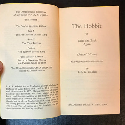 The Hobbit and The Lord of the Rings Trilogy - J. R. R. Tolkien - 1978