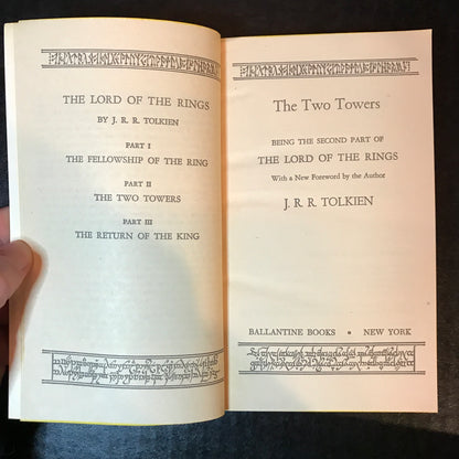 The Hobbit and The Lord of the Rings Trilogy - J. R. R. Tolkien - 1978