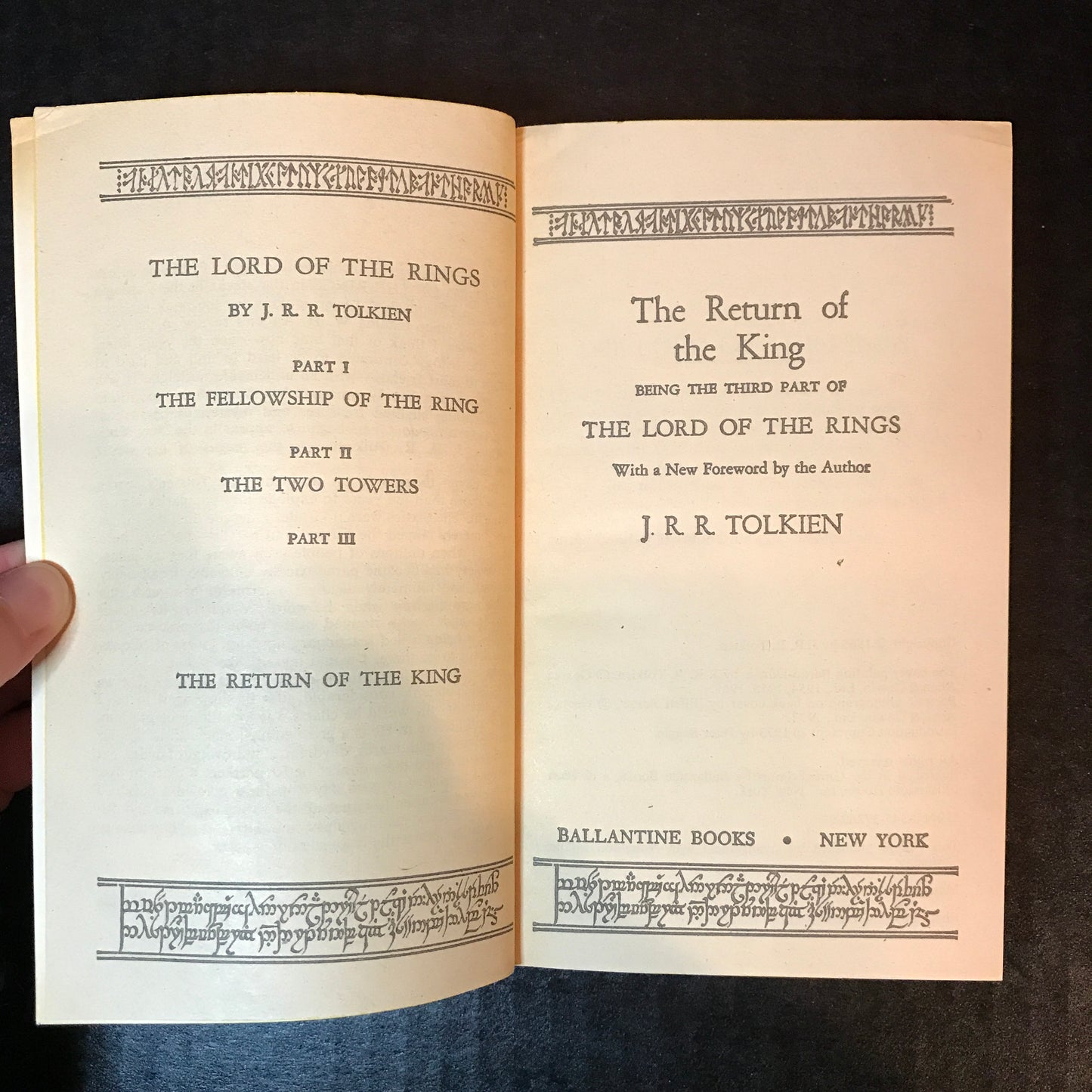 The Hobbit and The Lord of the Rings Trilogy - J. R. R. Tolkien - 1978
