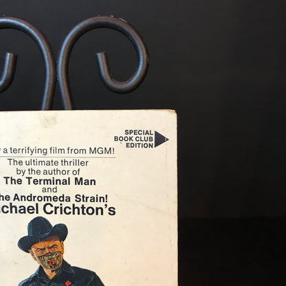 Westworld - Michael Crichton - Book Club Edition - 1974