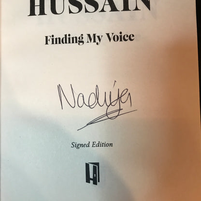 Finding My Voice - Nadiya Hussain - Signed - 2019