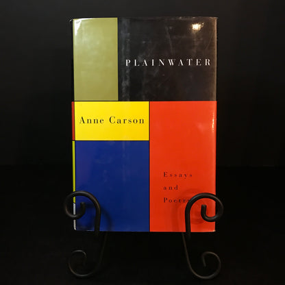 Plainwater - Anne Carson - Signed - 1st Edition - 1995