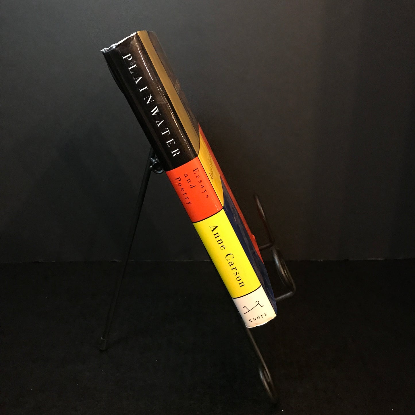 Plainwater - Anne Carson - Signed - 1st Edition - 1995