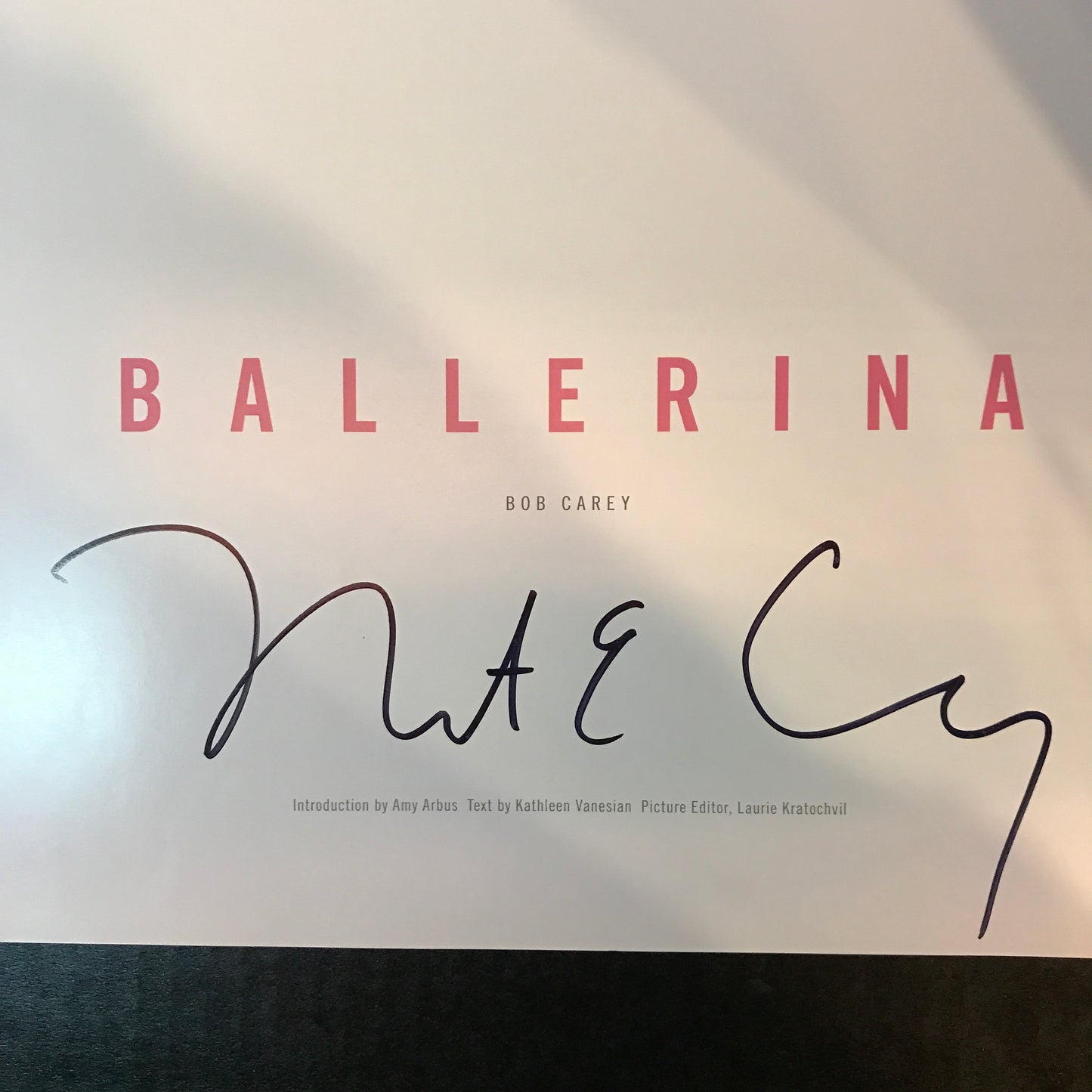 Ballerina - Bob Carey - Limited Edition - Signed - 2012