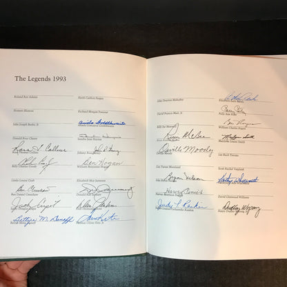 Texas Golf Legends - Paul Milosevich and Curt Sampson - Eagle Edition - Signed - 1993