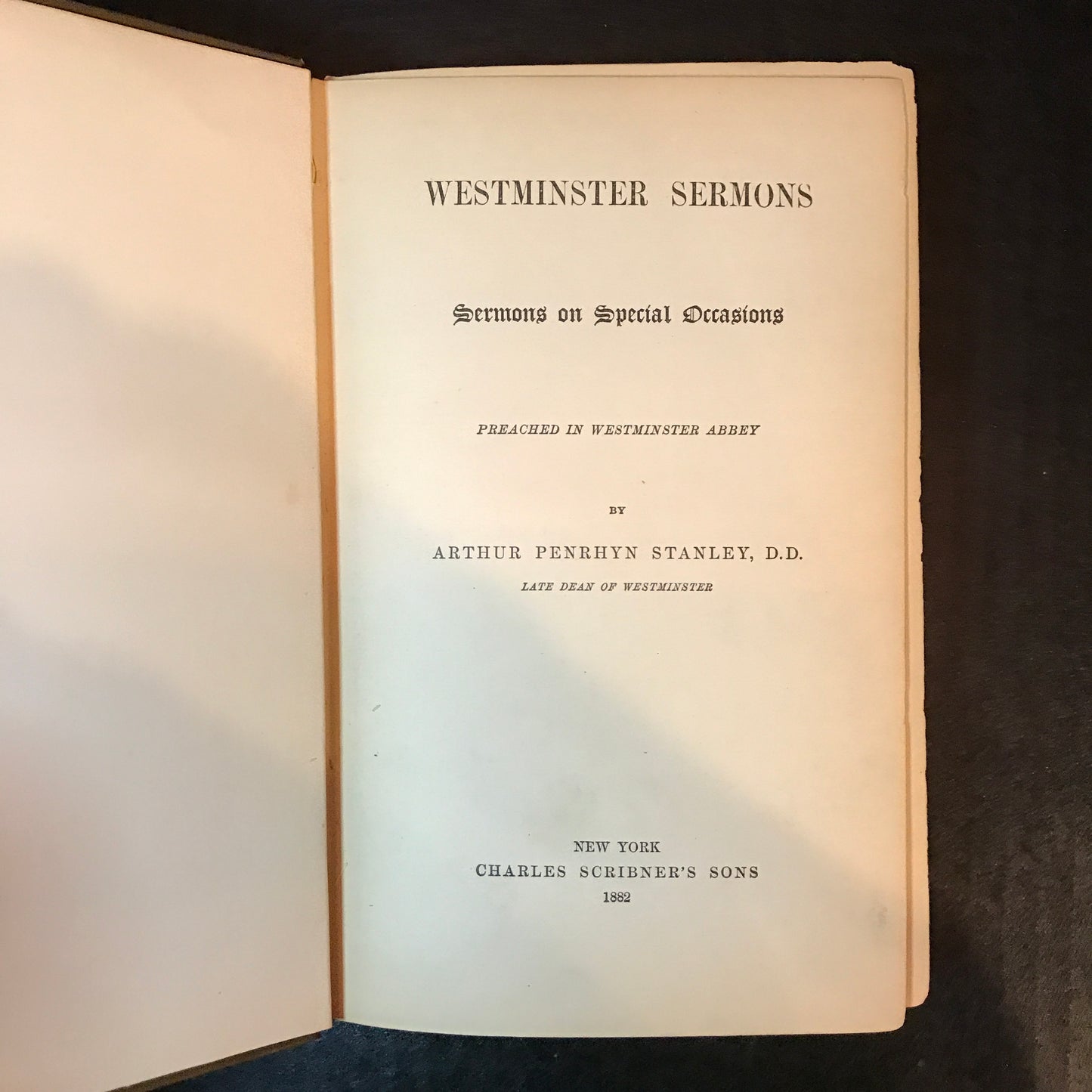 Westminster Sermons - Arthur Penrhyn Stanley - 1882