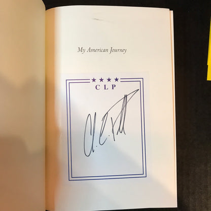 My American Journey - Colin Powell and Joseph E. Pearson - Signed - 1995