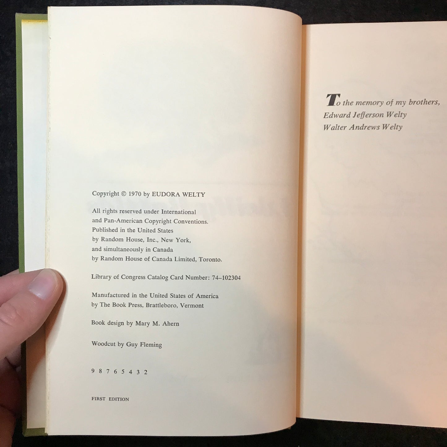 Losing Battles - Eudora Welty - Signed - 1st Edition - 1970