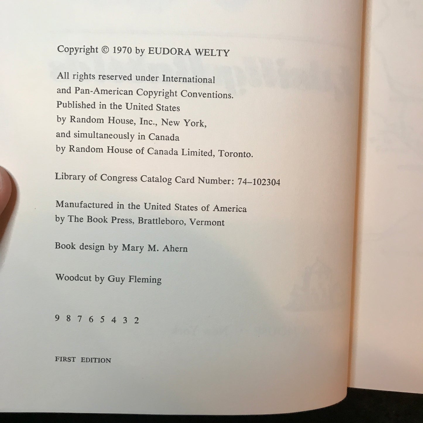 Losing Battles - Eudora Welty - Signed - 1st Edition - 1970