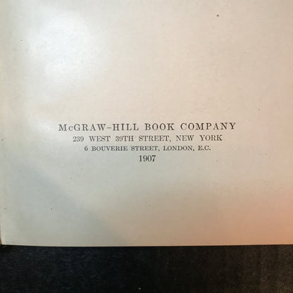 Condensers - F. R. Low - 1907