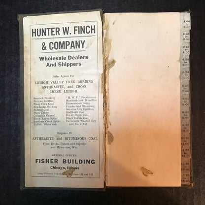 The Coal Dealer's Friend - Hunter W. Finch & Company - 1909