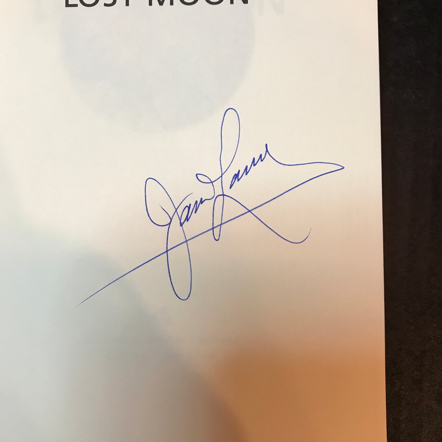 Lost Moon - Jim Lovell and Jeffrey Kluger - Signed by Lovell - 1994