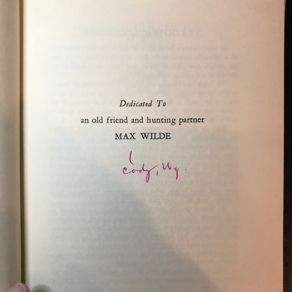 Gone Huntin' - Charles Elliot - Signed by Max Wilde - 1954