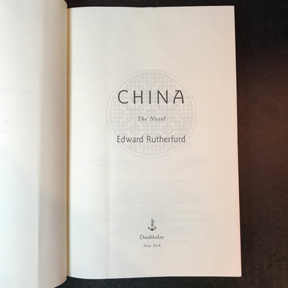China - Edward Rutherfurd - Signed - 1st Edition - 2021