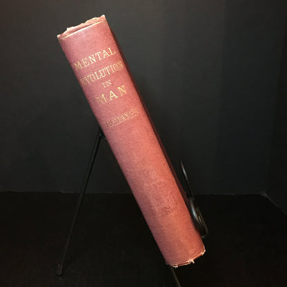 Mental Evolution in Man (Origin of Human Faculty) - George John Romanes - 1st American Edition - 1889