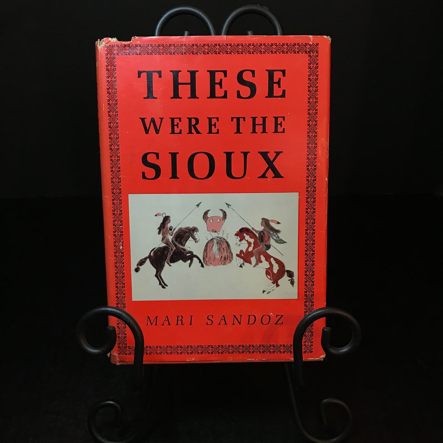 These Were The Sioux - Mari Sandoz - Signed - 1961