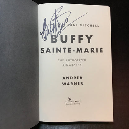 Buffy Sainte-Marie - Andrea Warner - Signed - 2018