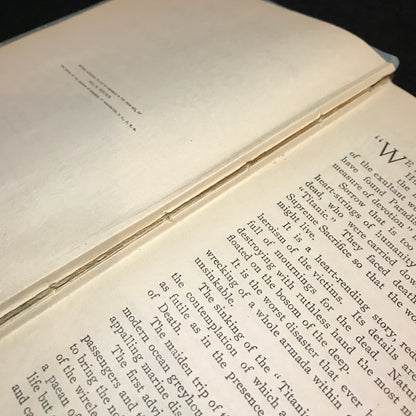 Sinking of the Titanic - Memorial Edition - Jay Henry Mowbray - 1912