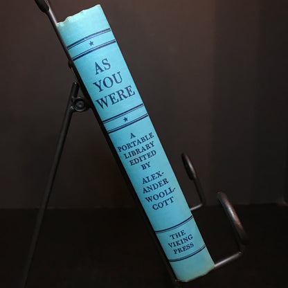 As You Were (American Prose & Poetry) - Edited by Alexander Woollcott - 1945