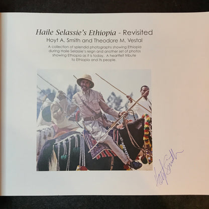 Haile Selassie's Ethiopia Revisited - Hoyt A. Smith & Theodore M. Vestal - Signed
