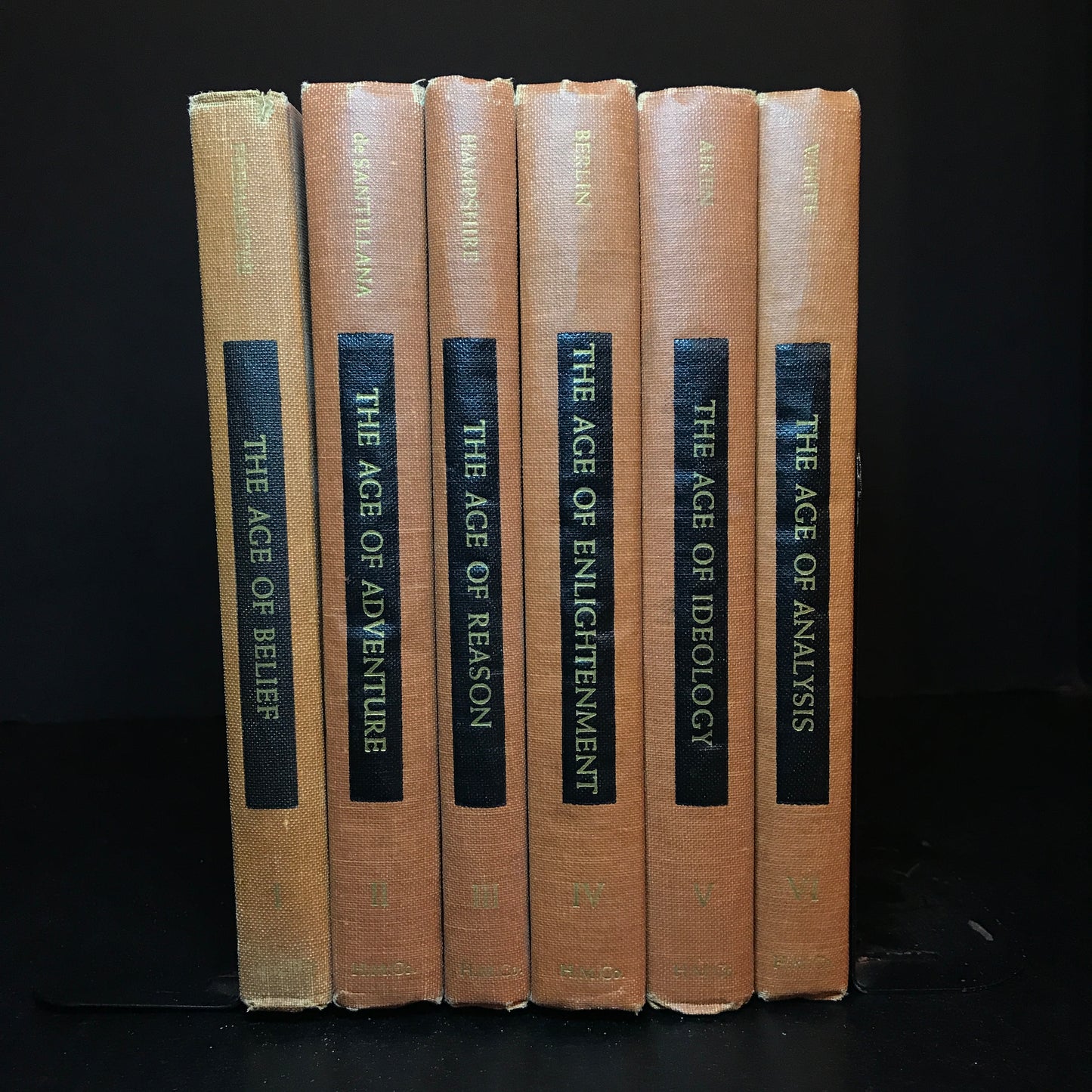 The Great Ages of Western Philosophy - Morton White & Various Authors - 6 Volume Set - 1957