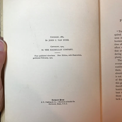 The Still-Hunter - Theodore S. Van Dyke - Illustrated - 1904