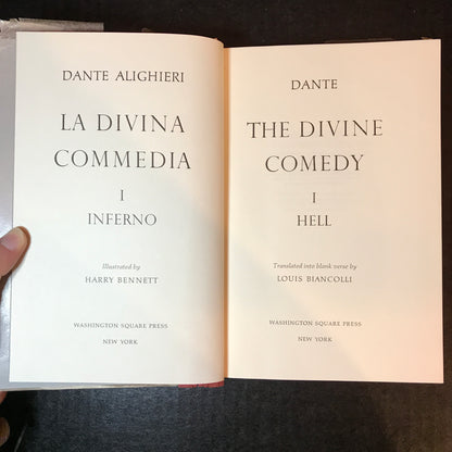 The Divine Comedy - Dante Alighieri - 3 Volume Set - 1966